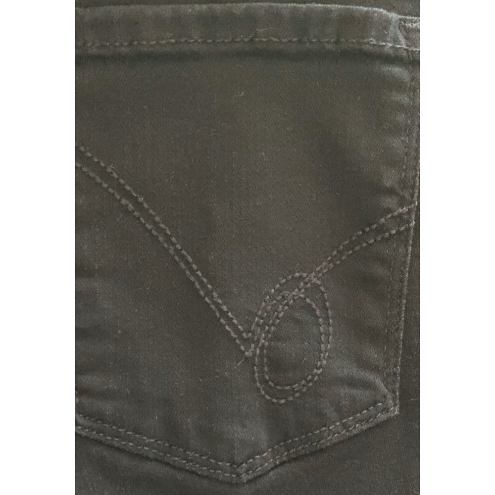 Bootcut Jeans Bebe Black jeans mid rise stretchy jr bootcut jeans 31-32 - Picture 6 of 7
